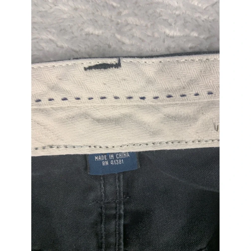 Polo Ralph Lauren Authentic Dungarees Mens Size 38 Black Canvas Dungaree Pants